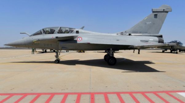 Un Rafale pret à faire une demonstration à Bangalore, le 21 février 2019 Un Rafale pret à faire une demonstration à Bangalore, le 21 février 2019