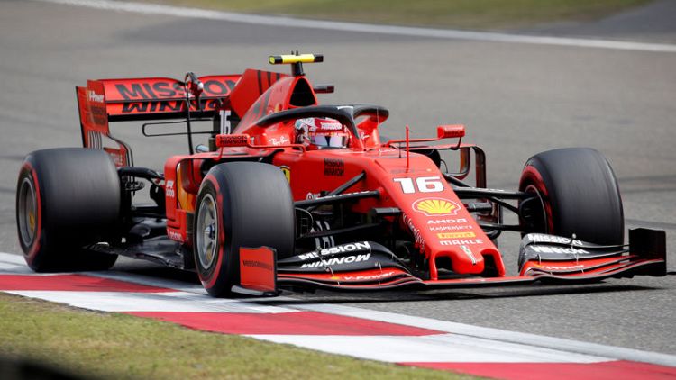 Leclerc falls back behind Vettel in China qualifying