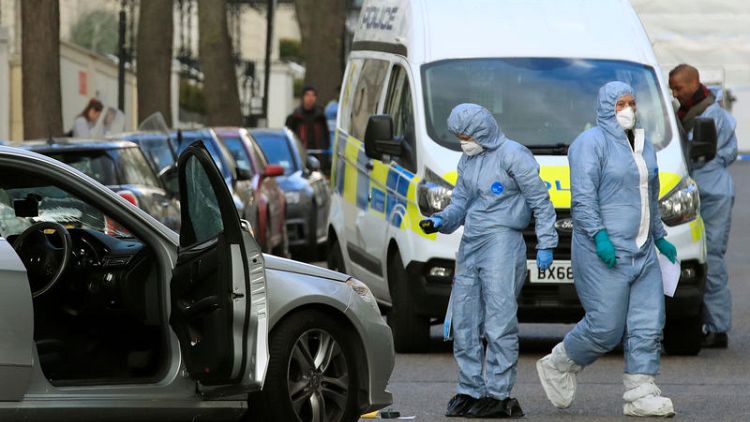 شرطة لندن تطلق النار على مركبة صدمت سيارة السفير الأوكراني عمدا