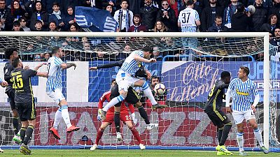 Juventus title celebrations put on ice after shock defeat to SPAL Juventus title celebrations put on ice after shock defeat to SPAL