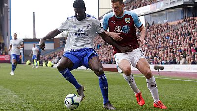 Wood double gives Burnley win over Cardiff in relegation scrap Wood double gives Burnley win over Cardiff in relegation scrap