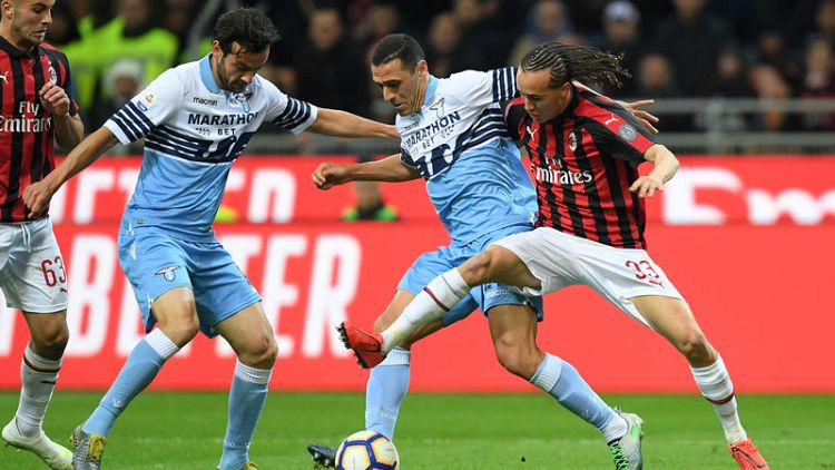 AC Milan beat Lazio in key Serie A top-four battle