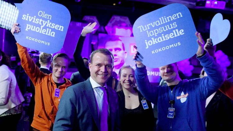 Finnish Social Democrats score first in advance voting in election