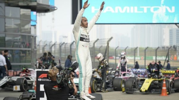 GP de F1 de Chine: les résultats de Mercedes "sont un peu trompeurs", estime Hamilton GP de F1 de Chine: les résultats de Mercedes "sont un peu trompeurs", estime Hamilton