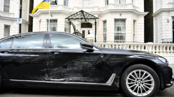Le suspect d'un incident devant l'ambassade d'Ukraine à Londres interné Le suspect d'un incident devant l'ambassade d'Ukraine à Londres interné