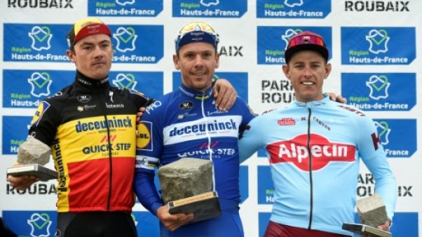 Paris-Roubaix: Philippe Gilbert couronné à 36 ans Paris-Roubaix: Philippe Gilbert couronné à 36 ans