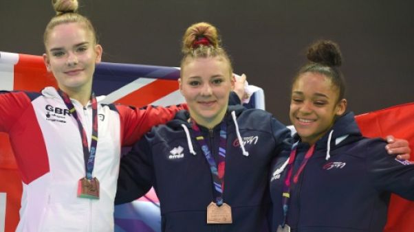 Championnats d'Europe: De Jesus Dos Santos, visage gagnant et ambitieux de la gym française Championnats d'Europe: De Jesus Dos Santos, visage gagnant et ambitieux de la gym française