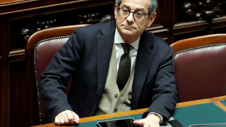 Italian economy minister expects growth to pick up in H2 - TV interview