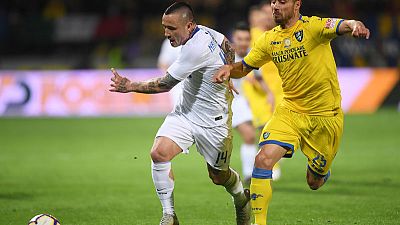 Inter boost Champions League hopes with win at Frosinone Inter boost Champions League hopes with win at Frosinone