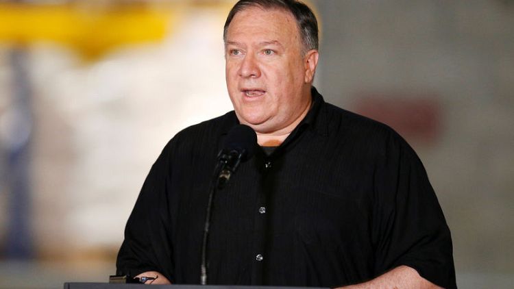 U.S. to use all economic, political tools to hold Maduro accountable - Pompeo