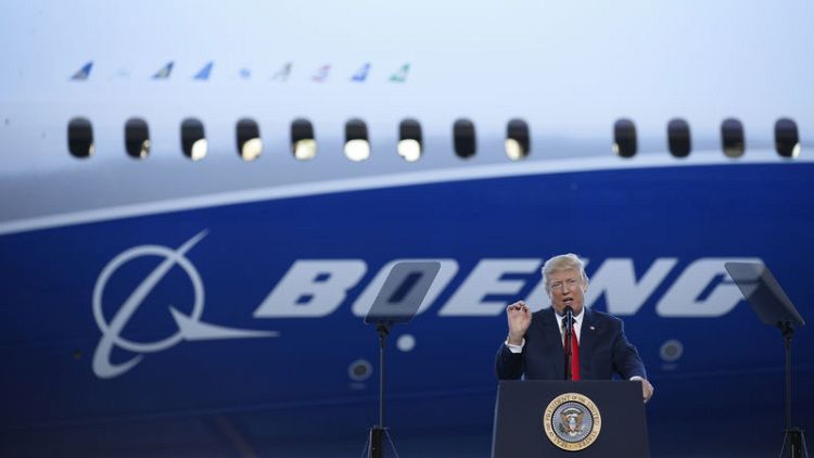 Trump urges Boeing to fix, 'rebrand' grounded 737 Max planes