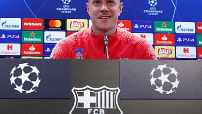 Barcelona will aim to dominate United says Ter Stegen Barcelona will aim to dominate United says Ter Stegen