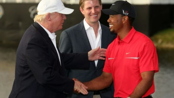 Donald Trump décorera Tiger Woods de la plus haute distinction américaine Donald Trump décorera Tiger Woods de la plus haute distinction américaine