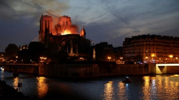 Notre-Dame en flammes, à Paris le 15 avril 2019 Notre-Dame en flammes, à Paris le 15 avril 2019