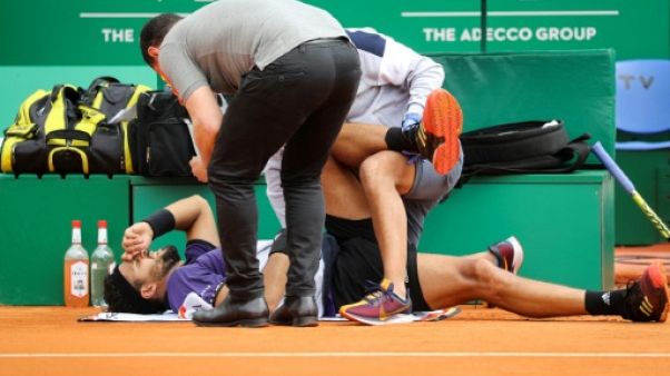 Masters 1000 de Monte-Carlo: Tsonga abandonne, blessé au dos Masters 1000 de Monte-Carlo: Tsonga abandonne, blessé au dos