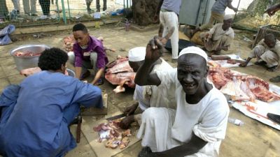 Viande et musique: les manifestants soudanais fêtent le départ de Béchir