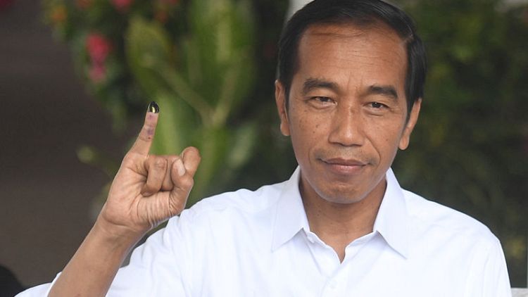 Indonesia's Widodo looks set for election victory - challenger says no