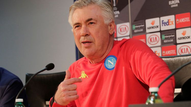 Ancelotti demands courage, intelligence and heart from Napoli