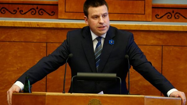 Estonian parliament gives Centre's Ratas nod to lead government Estonian parliament gives Centre's Ratas nod to lead government