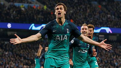 Spurs stun City to go through after seven-goal thriller, VAR drama Spurs stun City to go through after seven-goal thriller, VAR drama
