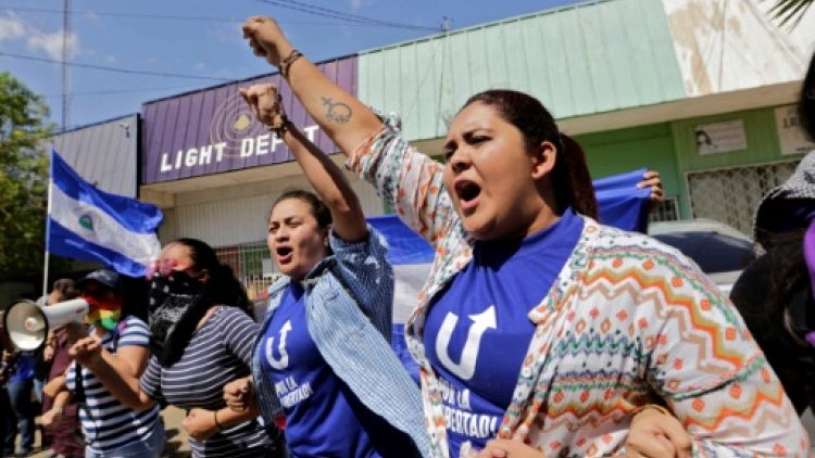 Nicaragua: l'opposition défie l'interdiction de manifester et Trump met la pression