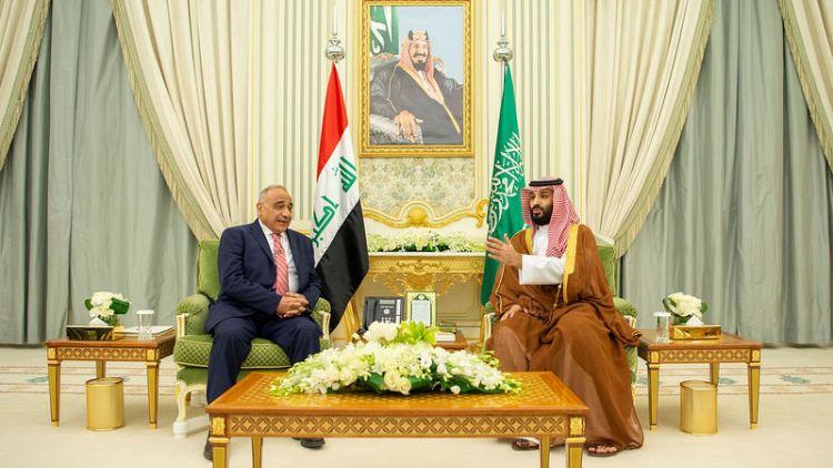 Iraqi PM Abdul Mahdi met Saudi crown prince in Riyadh