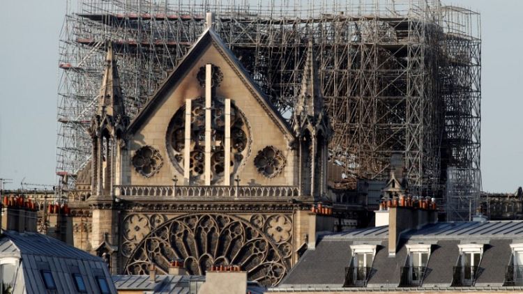 Time-lapse shots of Notre-Dame spire may offer clues on blaze