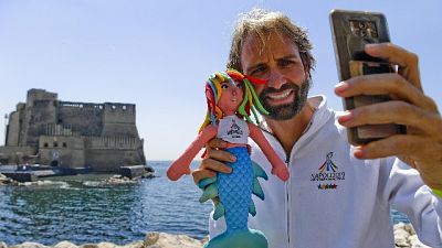 Presentata mascotte, la sirena Partenope Presentata mascotte, la sirena Partenope