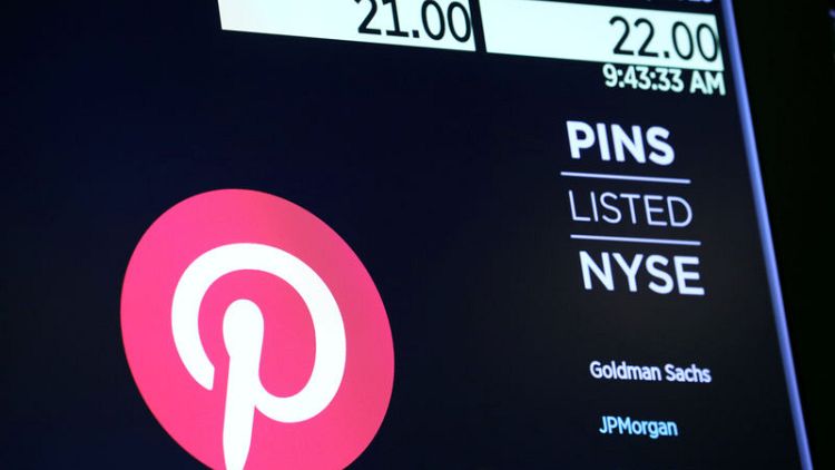 Pinterest shares soar 25% in market debut