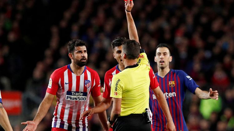 Costa refuses to train after club fine him for verbal outburst - media
