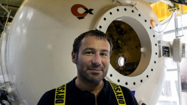 Frédéric Swierczynski, plongeur-spéléologue en quête de "belle souffrance" Frédéric Swierczynski, plongeur-spéléologue en quête de "belle souffrance"