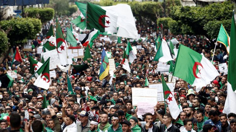 Hundreds of thousands back on Algeria's streets, demanding radical reform