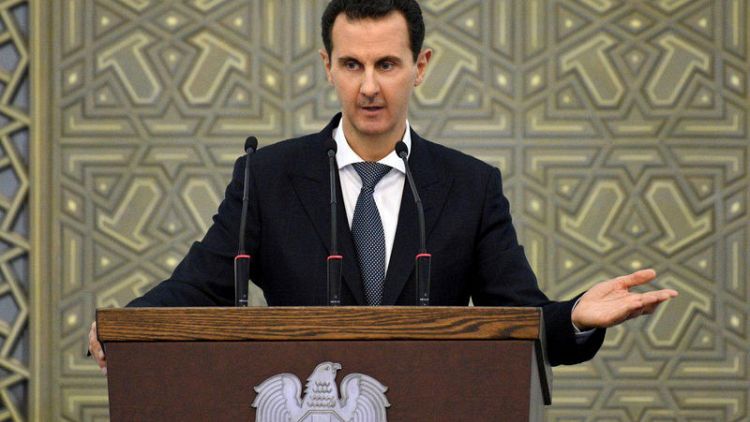Russian envoys meet Syria's Assad, discuss post-war efforts, trade