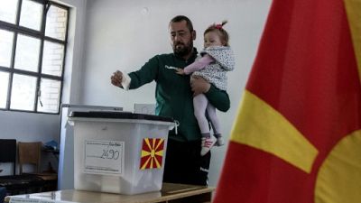 Présidentielle en Macédoine du nord: faible participation, second tour indécis Présidentielle en Macédoine du nord: faible participation, second tour indécis