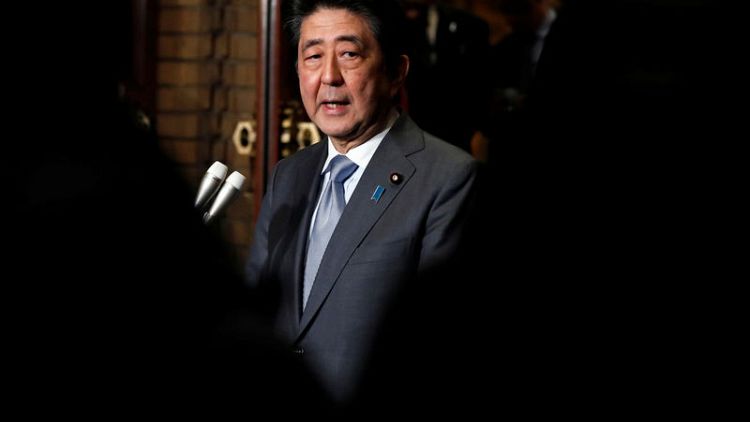Japan's Abe sends offering to controversial shrine for war dead