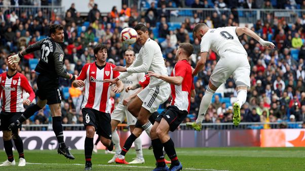 Benzema hat-trick helps Real back to winning ways in La Liga Benzema hat-trick helps Real back to winning ways in La Liga