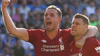 Angleterre: Liverpool en patron, Manchester United en carton Angleterre: Liverpool en patron, Manchester United en carton