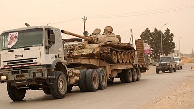 Tripoli forces push opponents back slightly south of Libyan capital - witnesses Tripoli forces push opponents back slightly south of Libyan capital - witnesses