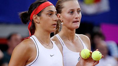 France reach sixth Fed Cup final with win over Romania France reach sixth Fed Cup final with win over Romania