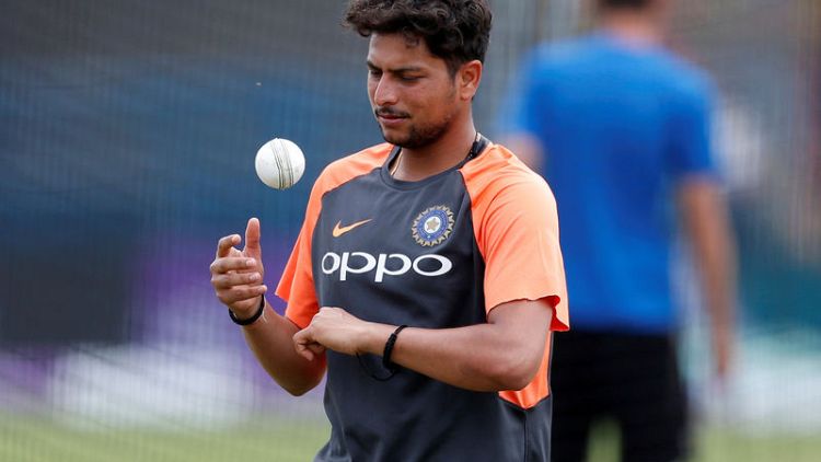 Cricket - Kuldeep's loss of form worrying for India before World Cup