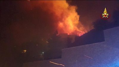 Incendio in azienda rifiuti, pista dolo, Incendio in azienda rifiuti, pista dolo,