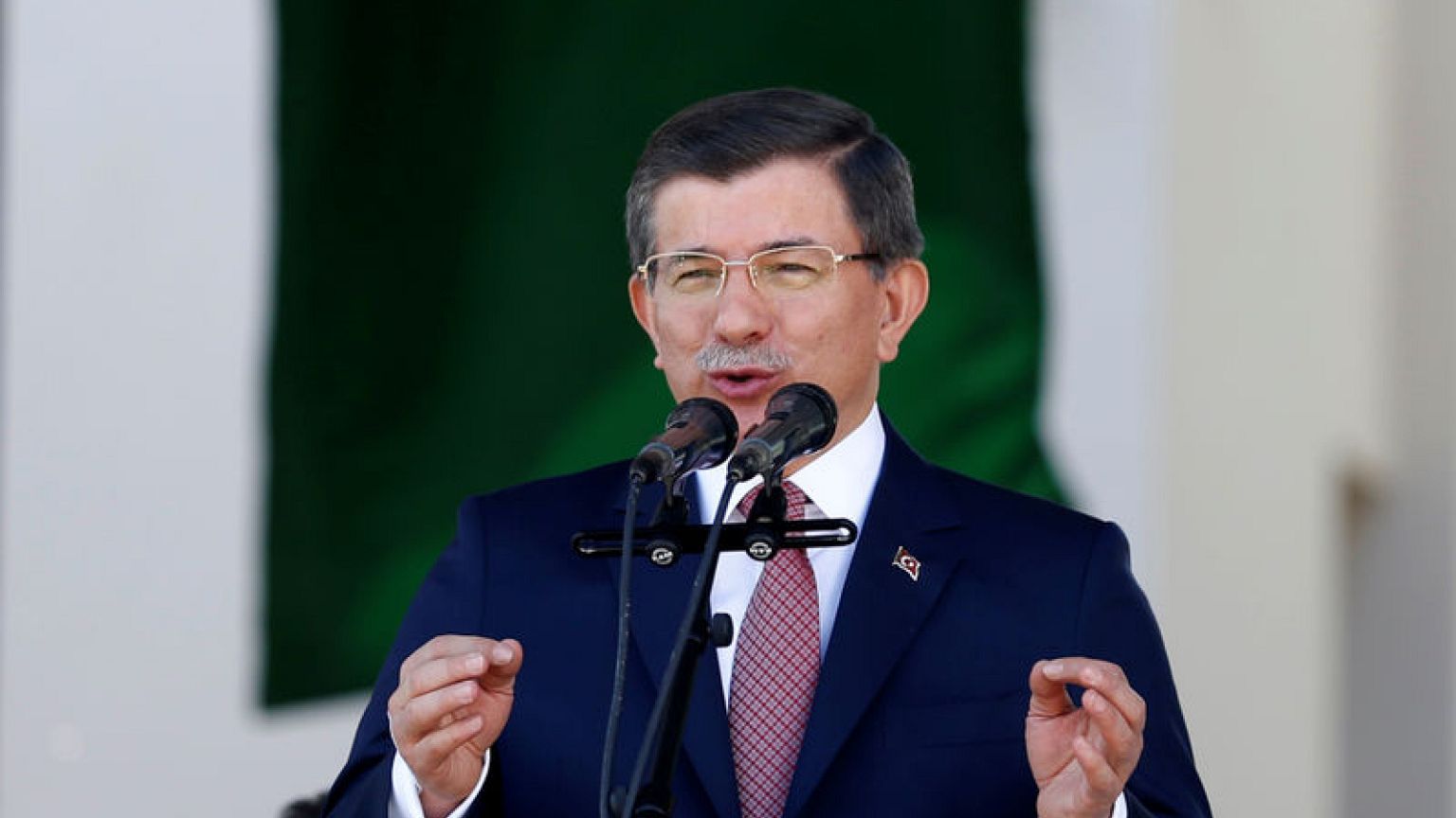 Former Turkish PM Davutoglu sharply criticises Erdogan's AK Party