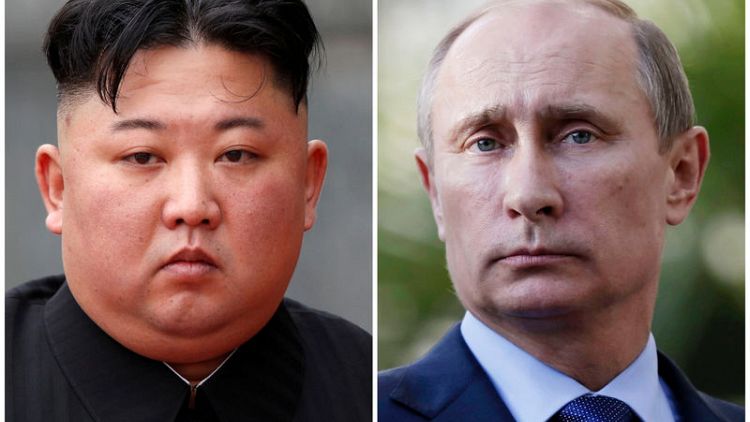 Russia's Putin, North Korea's Kim on track to meet by end of April - Kremlin