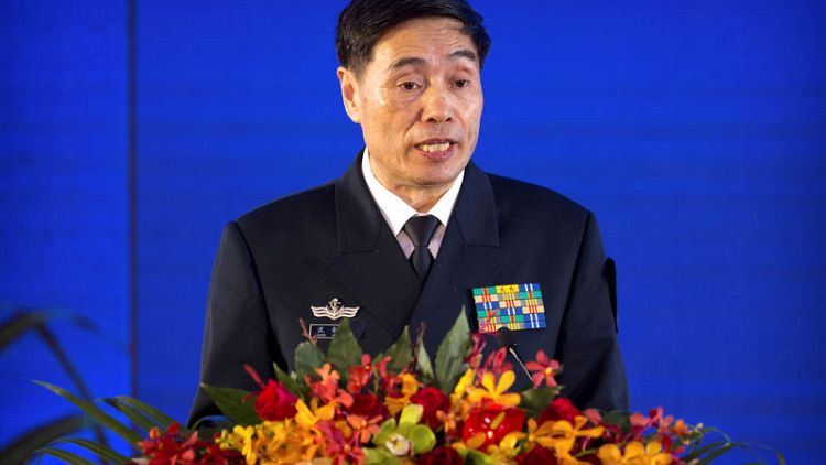 China wants 'tranquillity', navy chief says ahead of new warships reveal