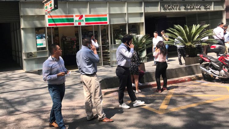 Moderate earthquake shakes Mexico, no damage reported