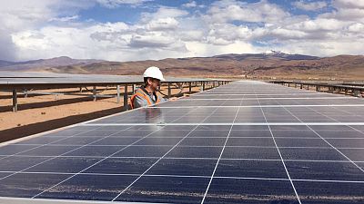 On South America's largest solar farm, Chinese power radiates On South America's largest solar farm, Chinese power radiates