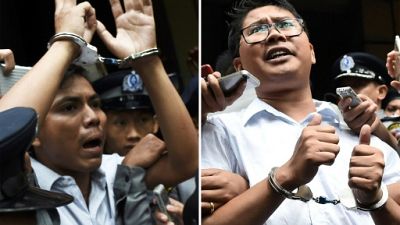 Birmanie: la Cour suprême rejette le recours des deux journalistes de Reuters multi-récompensés Birmanie: la Cour suprême rejette le recours des deux journalistes de Reuters multi-récompensés