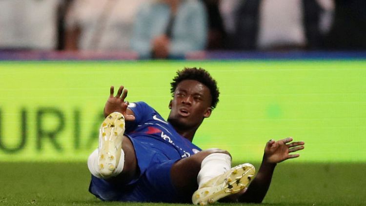 Chelsea's Hudson-Odoi confirms season over due to Achilles injury