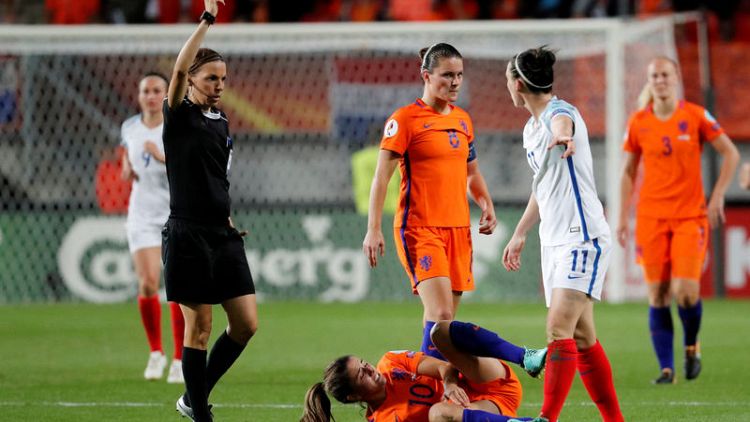 Football - Frappart set to become first female Ligue 1 referee