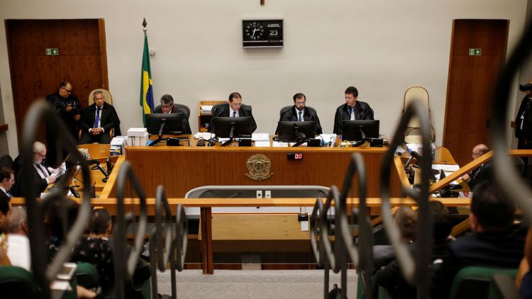 Brazil court trims Lula sentence, opening door to partial detention
